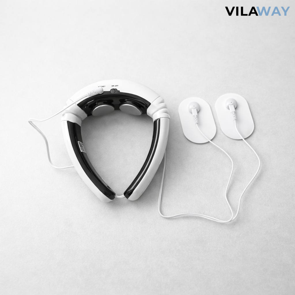 Masajeador de cuello y espalda electromagnético